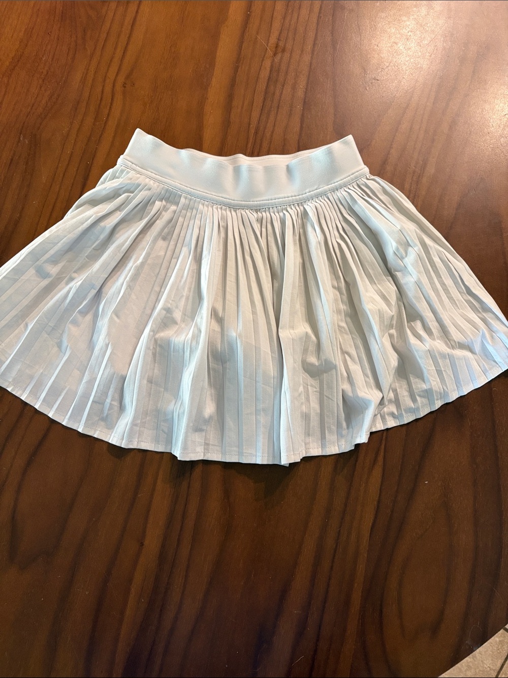 lululemon athletica Light Blue Pleated Skater Skirt